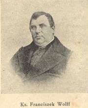 Portret księdza Franciszka Wolff.